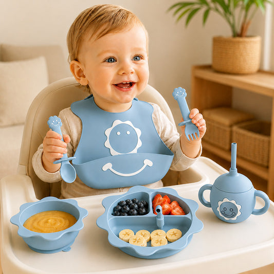 Vivuyo Silicone Baby Feeding Set