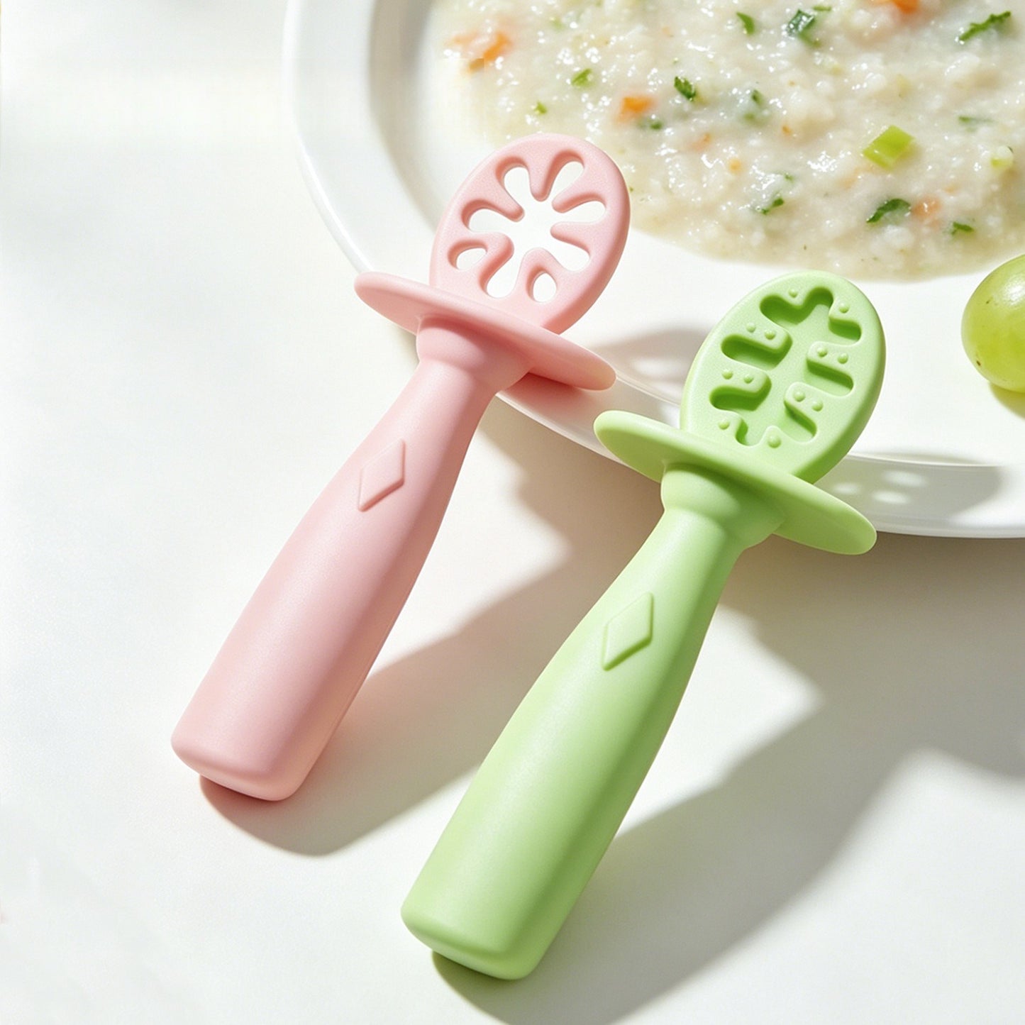Vivuyo Silicone Baby Spoon Fork