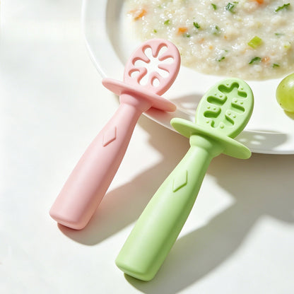 Vivuyo Silicone Baby Spoon Fork