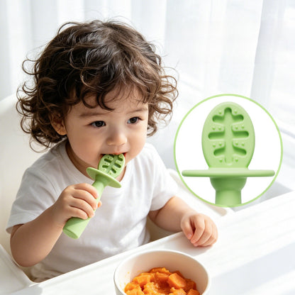 Vivuyo Silicone Baby Spoon Fork