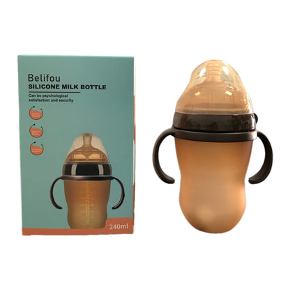Vivuyo Baby Silicone Bottle with Handle 5oz/8oz